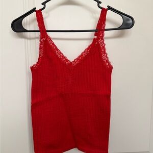 Scarlet Lace Cami